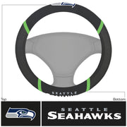Seattle Seahawks Deluxe Steering Wheel Cover - Dynasty Sports & Framing 