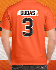 Radko Gudas "The Butcher" Philadelphia Flyers Hockey Youth T-Shirt (Dynasty Sports Exclusive) - Dynasty Sports & Framing 