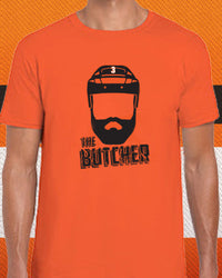 Radko Gudas "The Butcher" Philadelphia Flyers Hockey Youth T-Shirt (Dynasty Sports Exclusive) - Dynasty Sports & Framing 