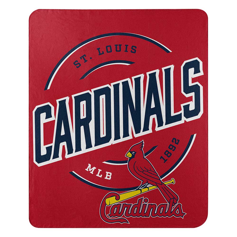 St. Louis Cardinals 50" x 60" Campaign Fleece Blanket - Dynasty Sports & Framing 
