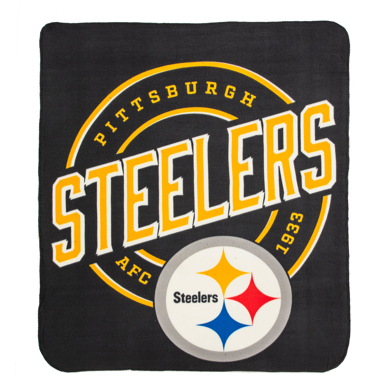 Pittsburgh Steelers 50" x 60" Campaign Fleece Blanket - Dynasty Sports & Framing 