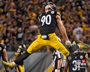 TJ Watt Celebration Pittsburgh Steelers 8" x 10" Football Photo - Dynasty Sports & Framing 