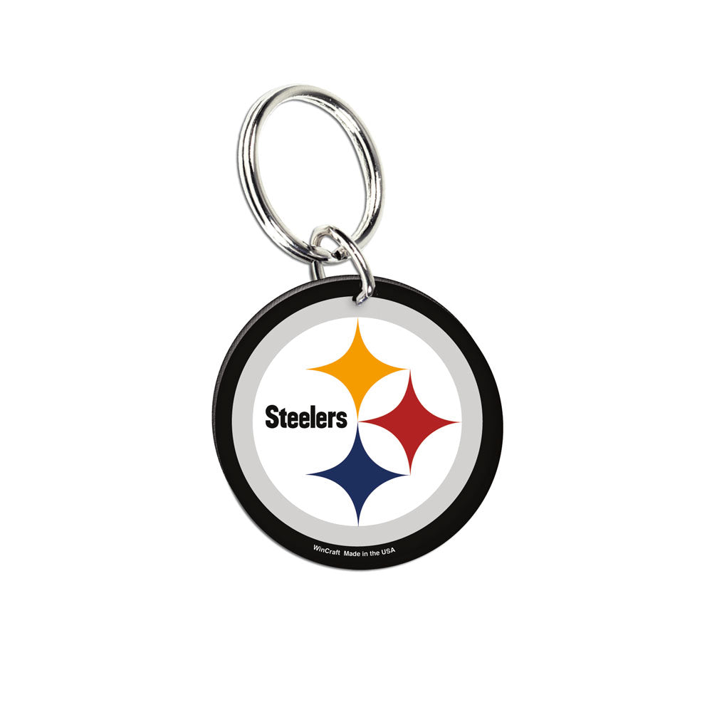 Pittsburgh Steelers Acrylic Logo Keychain - Dynasty Sports & Framing 