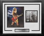 Taylor Swift Autographed Folklore CD Booklet with Framed Photo Collage - Dynasty Sports & Framing 