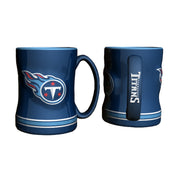 Tennessee Titans Logo Relief Coffee Mug - Dynasty Sports & Framing 