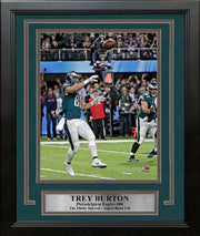Trey Burton Philadelphia Eagles Super Bowl LII Philly Special TD Throw 8x10 Framed Football Photo - Dynasty Sports & Framing 