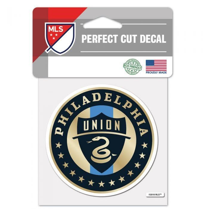 Philadelphia Union 4" x 4" Decal - Dynasty Sports & Framing 