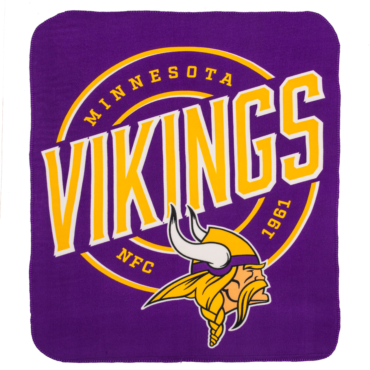 Minnesota Vikings 50" x 60" Campaign Fleece Blanket - Dynasty Sports & Framing