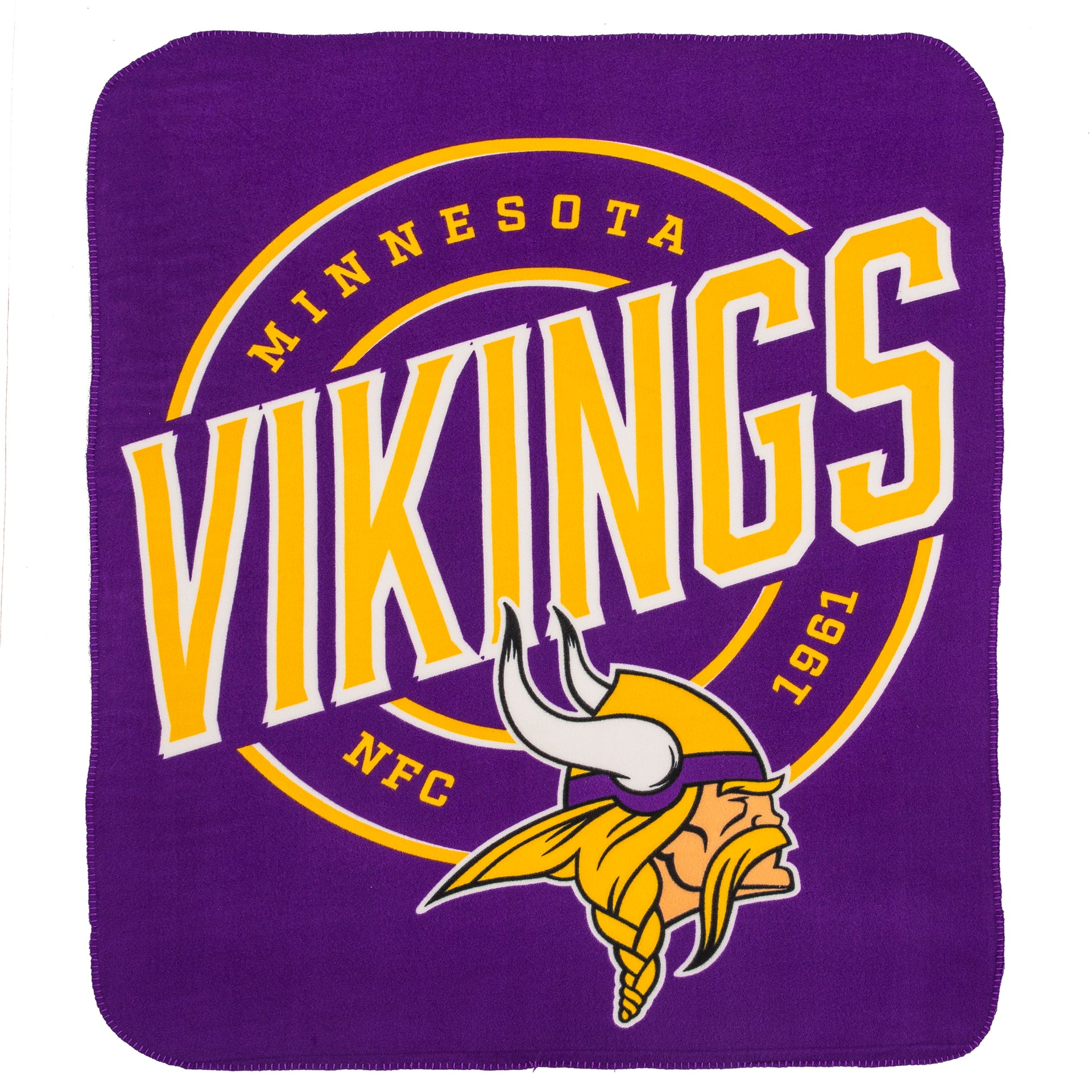 Minnesota Vikings 50" x 60" Campaign Fleece Blanket - Dynasty Sports & Framing 