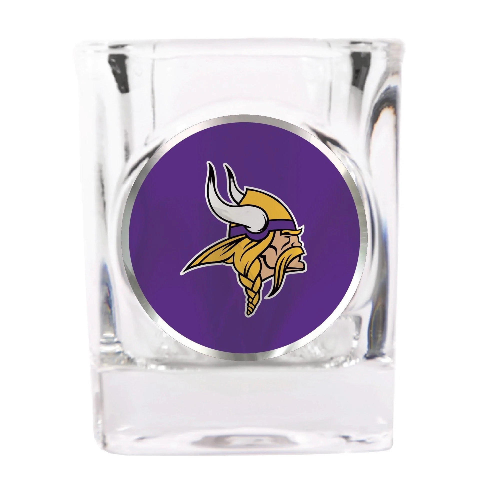 Minnesota Vikings Square Shot Glass | Football Drinkware, Glasses, and Mugs