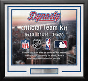 Los Angeles Rams Custom NFL Football 11x14 Picture Frame Kit (Multiple Colors) - Dynasty Sports & Framing 