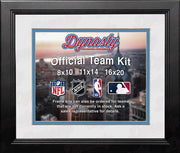 Detroit Lions Custom NFL Football 16x20 Picture Frame Kit (Multiple Colors) - Dynasty Sports & Framing 