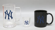 New York Yankees 3-Piece Glassware Gift Set - Dynasty Sports & Framing 