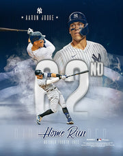 Aaron Judge AL Record 62nd Home Run New York Yankees 8" x 10" Baseball Collage Photo - Dynasty Sports & Framing 