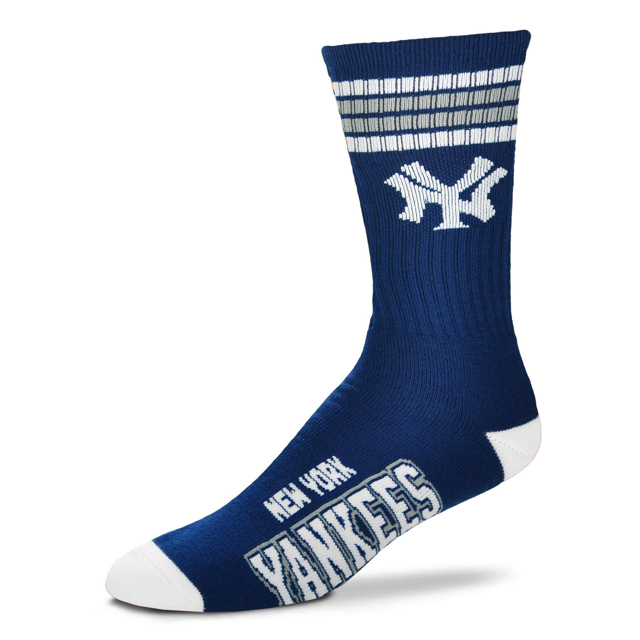 New York Yankees Men's 4 Stripe Deuce Socks - Dynasty Sports & Framing 