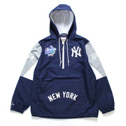 New York Yankees Mitchell & Ness Origins Pullover Windbreaker Jacket - Dynasty Sports & Framing 