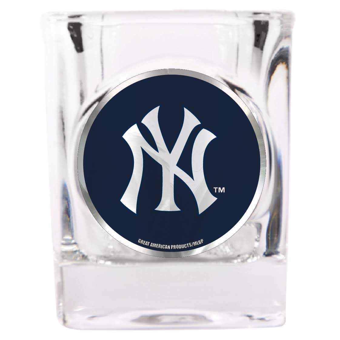 New York Yankees Square Shot Glass - Dynasty Sports & Framing 