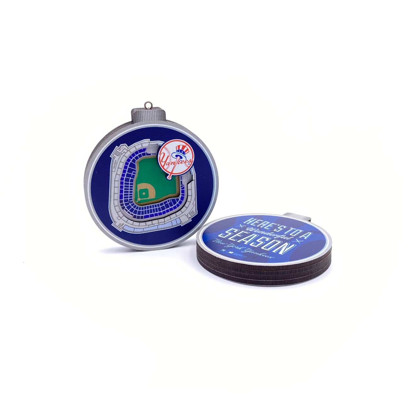 New York Yankees 3D Stadium View Ornament - Dynasty Sports & Framing 