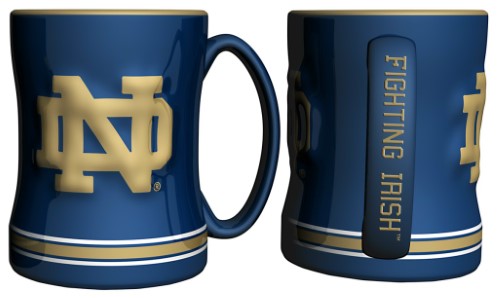 Notre Dame Fighting Irish NCAA College Logo Mug - Dynasty Sports & Framing 