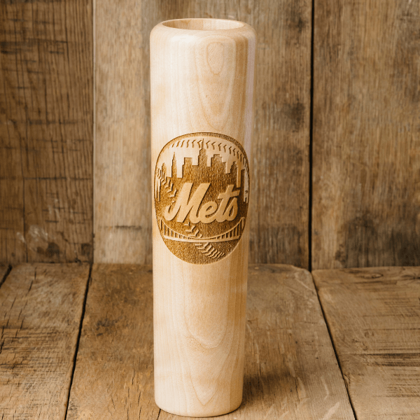 New York Mets Wood Bat Dugout Mug - Dynasty Sports & Framing 