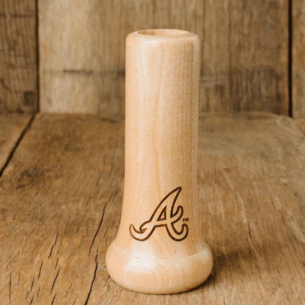 Atlanta Braves Wooden Bat Handle Knob Shot - Dynasty Sports & Framing 