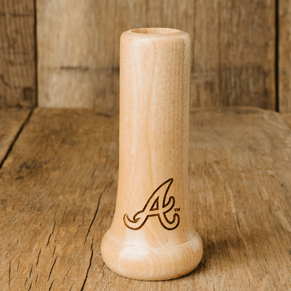 Atlanta Braves Wooden Bat Handle Knob Shot - Dynasty Sports & Framing