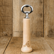 Atlanta Braves Wood Bat Bottle Opener - Dynasty Sports & Framing 