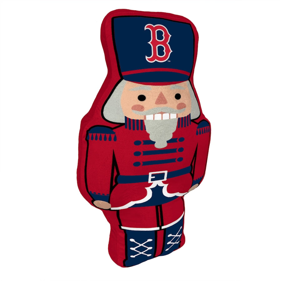Boston Red Sox Nutcracker Holiday Pillow - Dynasty Sports & Framing 