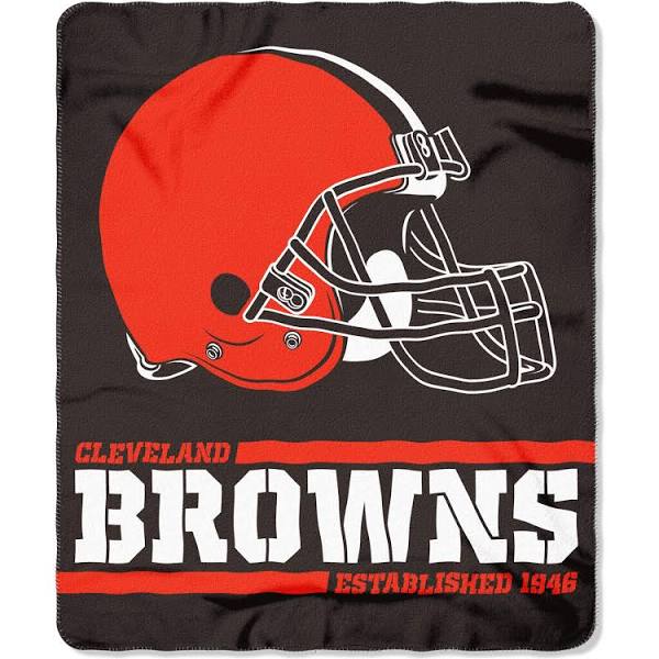 Cleveland Browns NFL Football 50" x 60" Marque Fleece Blanket - Dynasty Sports & Framing 