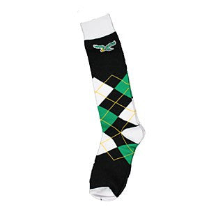 Philadelphia Eagles Throwback Men's NFL Football Argyle Socks - Dynasty Sports & Framing 