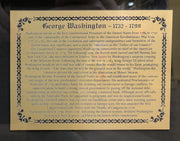 George Washington Signed Presidential Revolutionary War 1783 Discharged Document - Dynasty Sports & Framing 