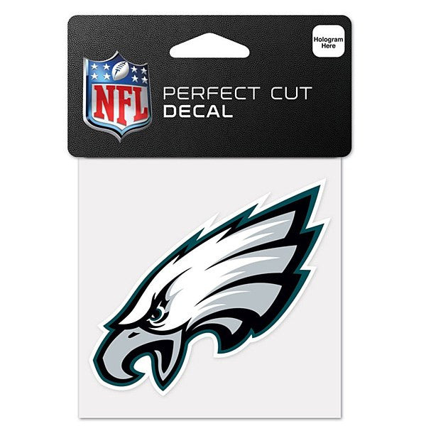 Philadelphia Eagles NFL Football 4" x 4" Decal - Dynasty Sports & Framing 