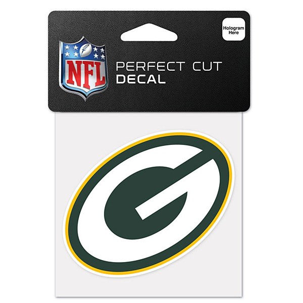 Green Bay Packers 4" x 4" Decal - Dynasty Sports & Framing 