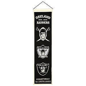 Las Vegas Raiders NFL Heritage Banner - Dynasty Sports & Framing 