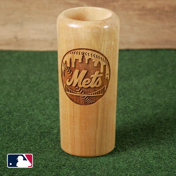 New York Mets Shortstop Wood Bat Mug - Dynasty Sports & Framing 