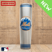 New York Mets Metal Baseball Bat Dugout Travel Mug - Dynasty Sports & Framing 