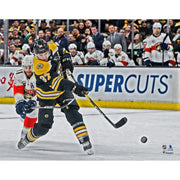 Patrice Bergeron in Action Boston Bruins 8" x 10" Hockey Photo - Dynasty Sports & Framing 