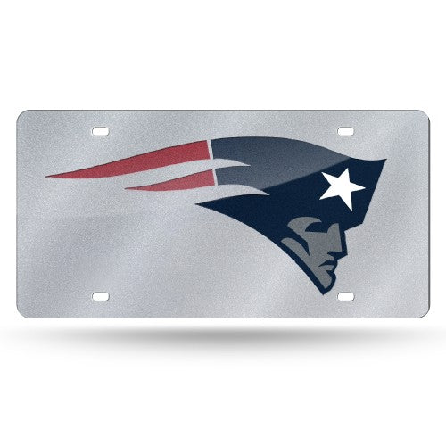 New England Patriots NFL Laser Cut License Plate - Dynasty Sports & Framing 