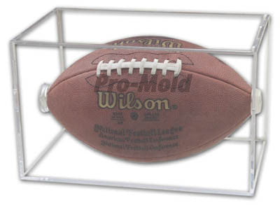 Football Square Pro Mold Acrylic Display Case - Dynasty Sports & Framing 