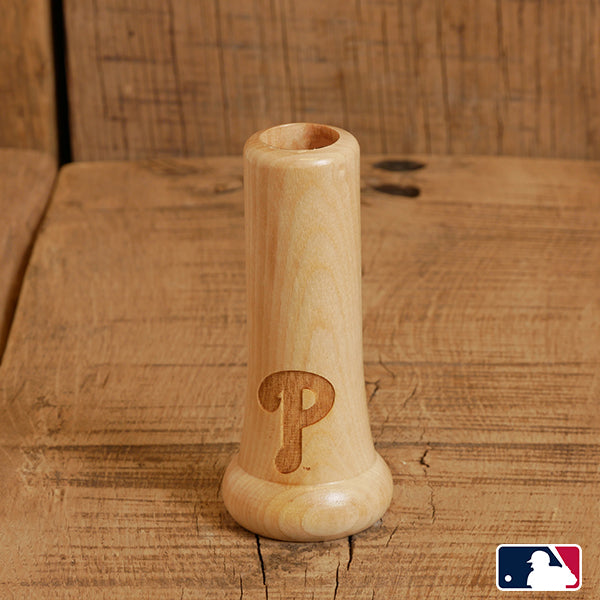 Philadelphia Phillies Wooden Bat Handle Knob Shot - Dynasty Sports & Framing 