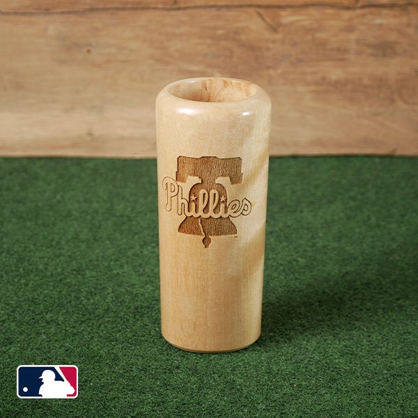 Philadelphia Phillies Shortstop Wood Bat Mug - Dynasty Sports & Framing 