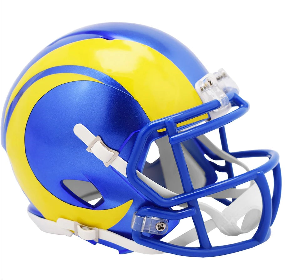 Los Angeles Rams NFL Riddell Speed Mini-Helmet - Dynasty Sports & Framing 