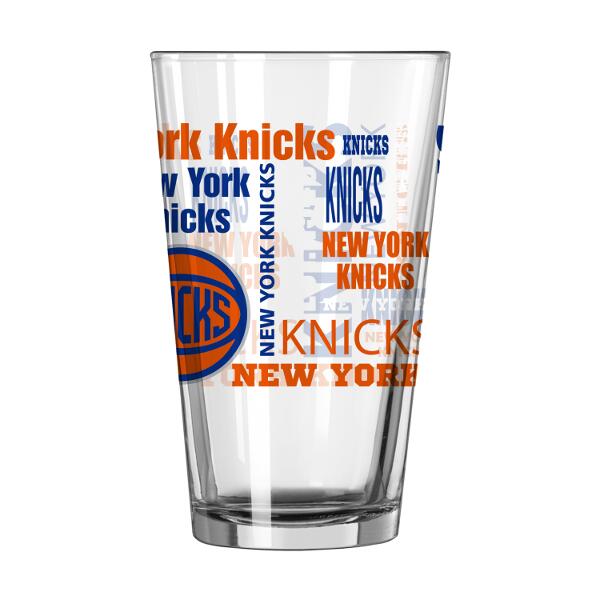 New York Knicks Spirit Pint Glass - Dynasty Sports & Framing 